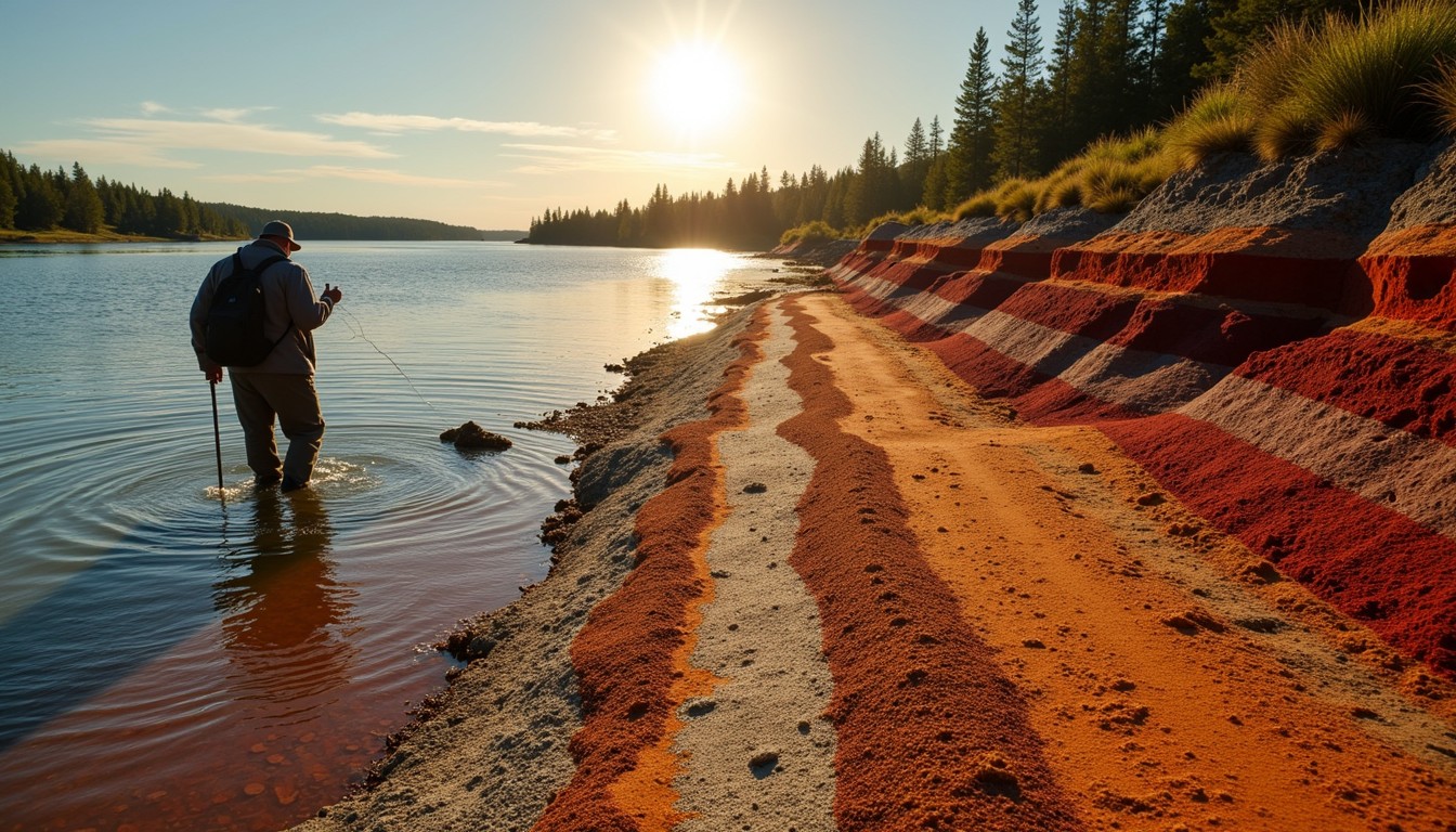 Free Colorful Riverbank Study Image - Riverbank, Sediment, Geology ...