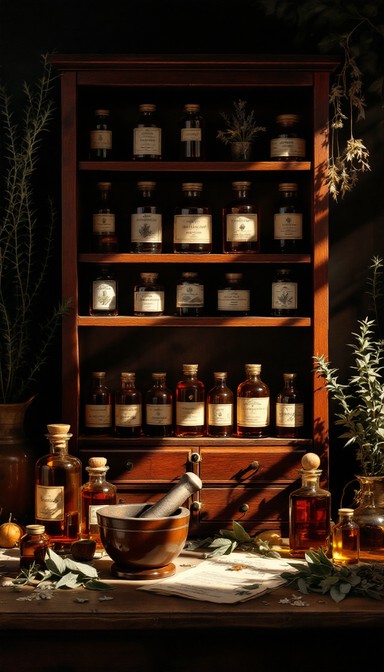 Free Apothecary at Work Image - Apothecary, Herbs, Grinding | Download ...