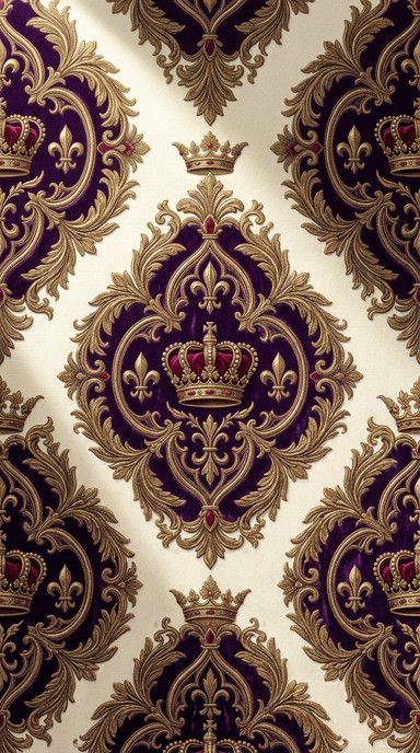 Free Royal Purple Elegance Image - Purple, Gold, Damask | Download at ...
