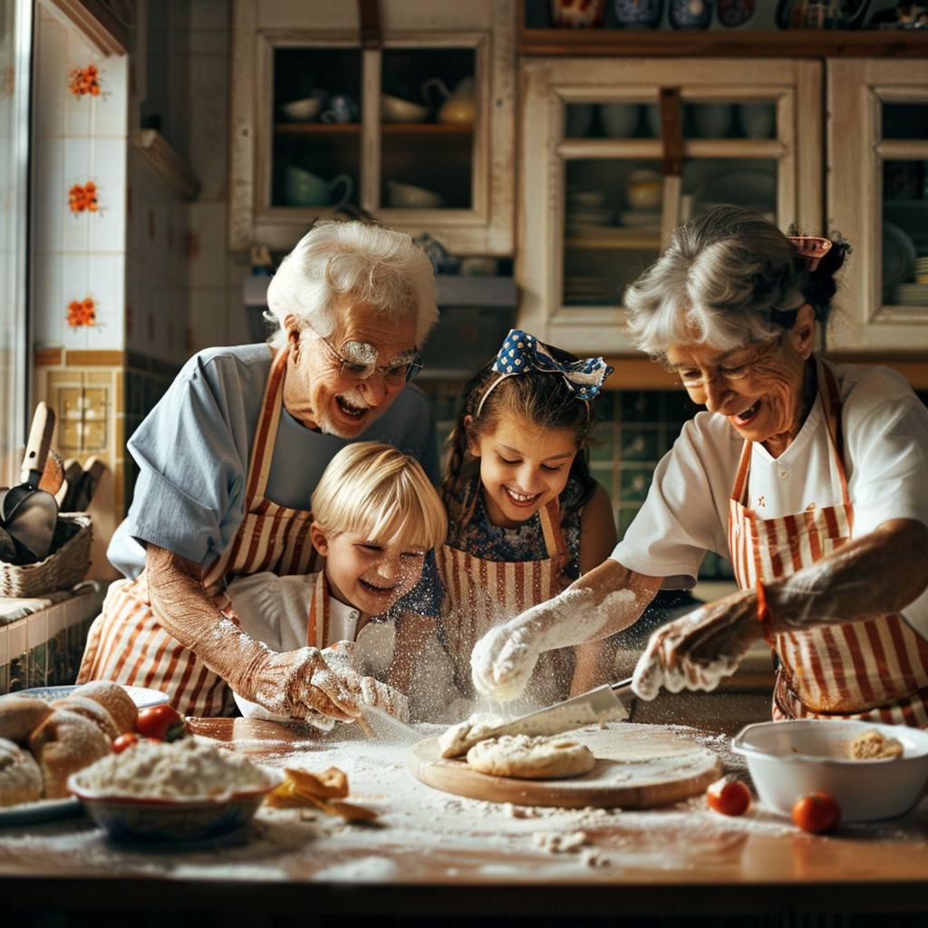 Free Family baking together Image - Family, Baking, Kitchen | Download ...