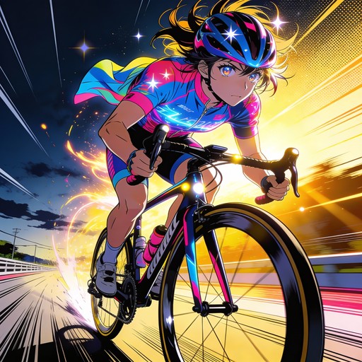 Cycle Rider Anime Free Anime Cyclist Action Image - Anime, Manga, Cyclist | Download at ...