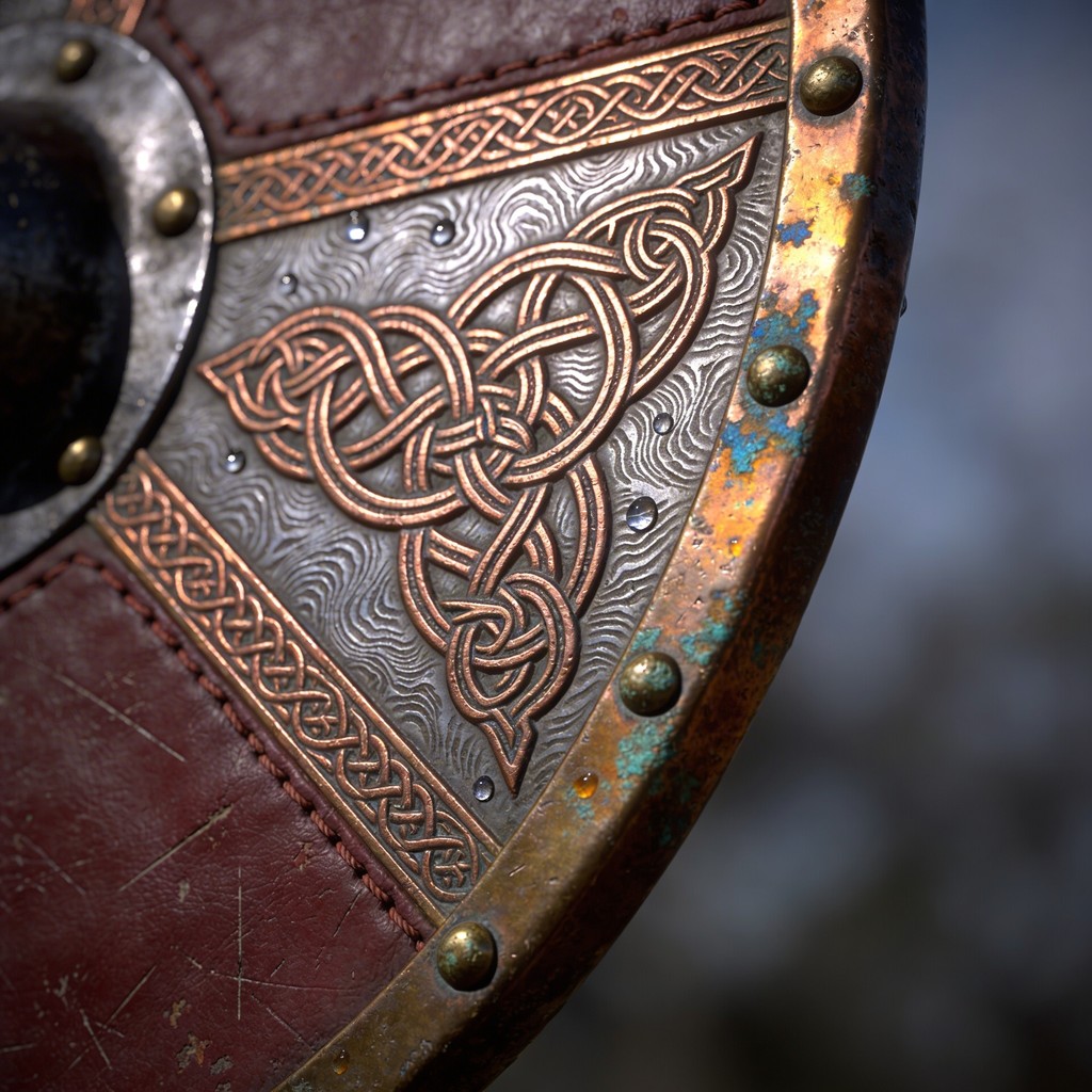 Free Ancient Shield Detail Image - Shield, Armor, Metal | Download at ...