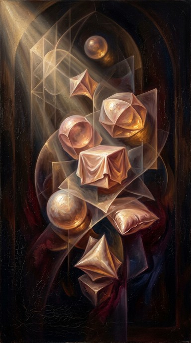 Free Luminous Baroque Geometry Image - Geometric, Baroque, Abstract ...