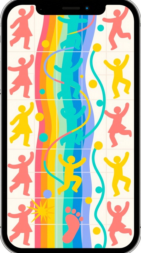 Free Joyful Rhythm Design Photo - Pattern, Dance, Dancing | Download at ...