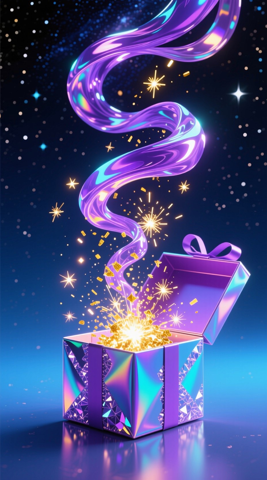 Free Cosmic Gift Magic Photo - Magical, Gift, Box | Download at StockCake