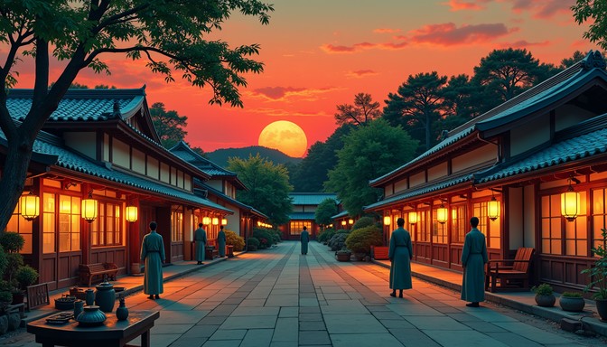 Long Path Sunset Free Homeward Sunset Path Image - Sunset, Pathway, Traditional ...