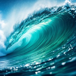 Free Turquoise Wave Breaking Image - Wave, Ocean, Turquoise | Download ...