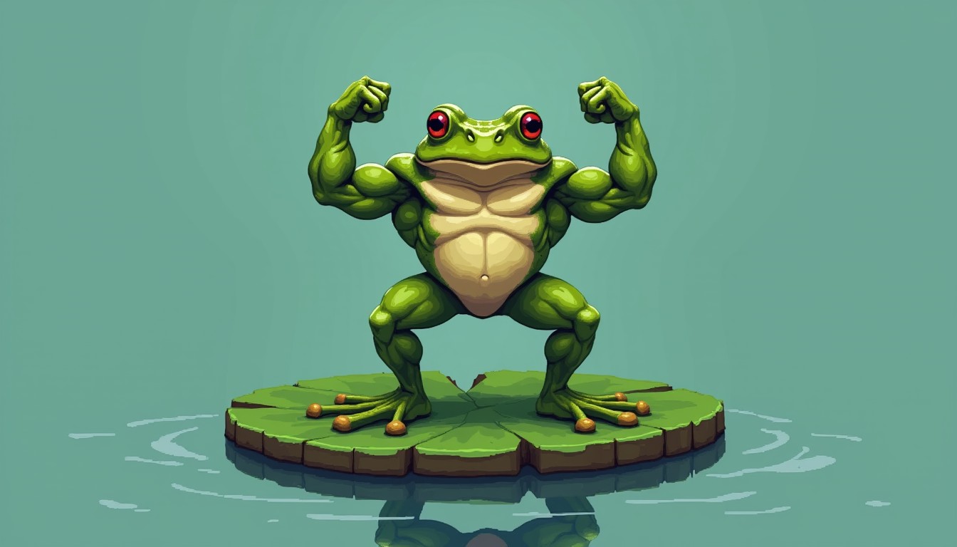 Free Buff Amphibian Bodybuilder Image | Download at StockCake