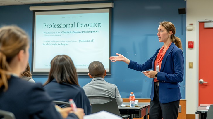 Free Corporate Training Session Image - Presentation, Businesswoman ...