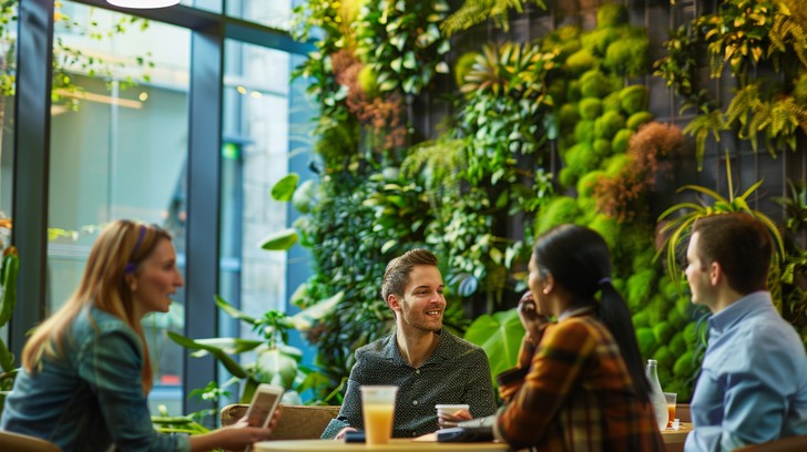 Free Green Office Space Image | Download at StockCake