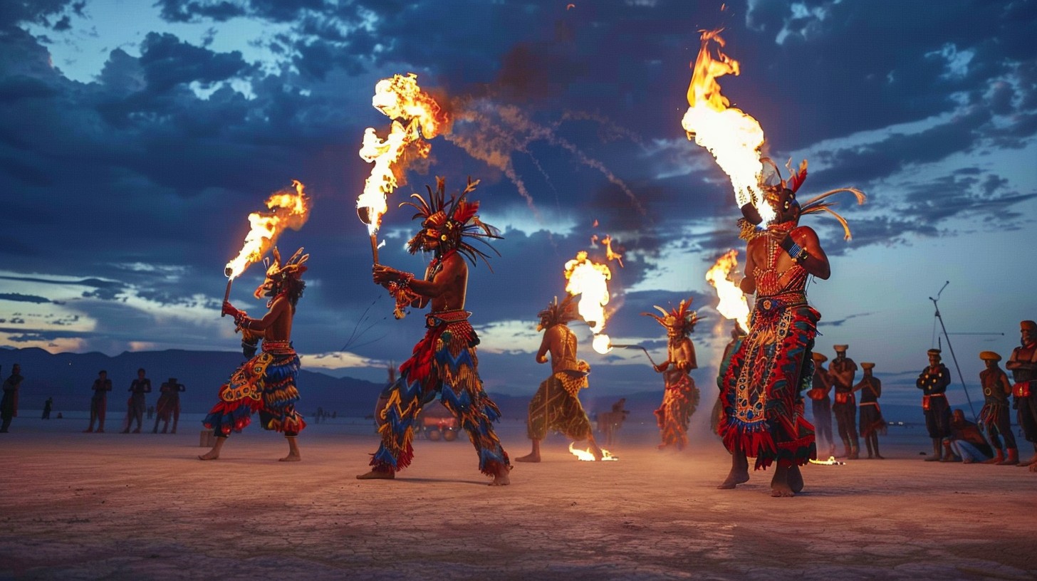 Fire Rope Rodeo Dances Free Fiery Dance Ritual Image - Fire, Dancers, Tradition | Download at ...