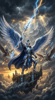 Free Celestial Warrior Rising Image - Warrior, Wings, Angel | Download ...