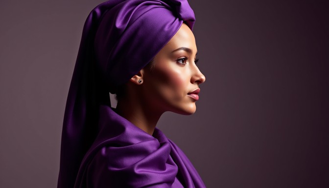 Free Royal Purple Portrait Image | Download at StockCake