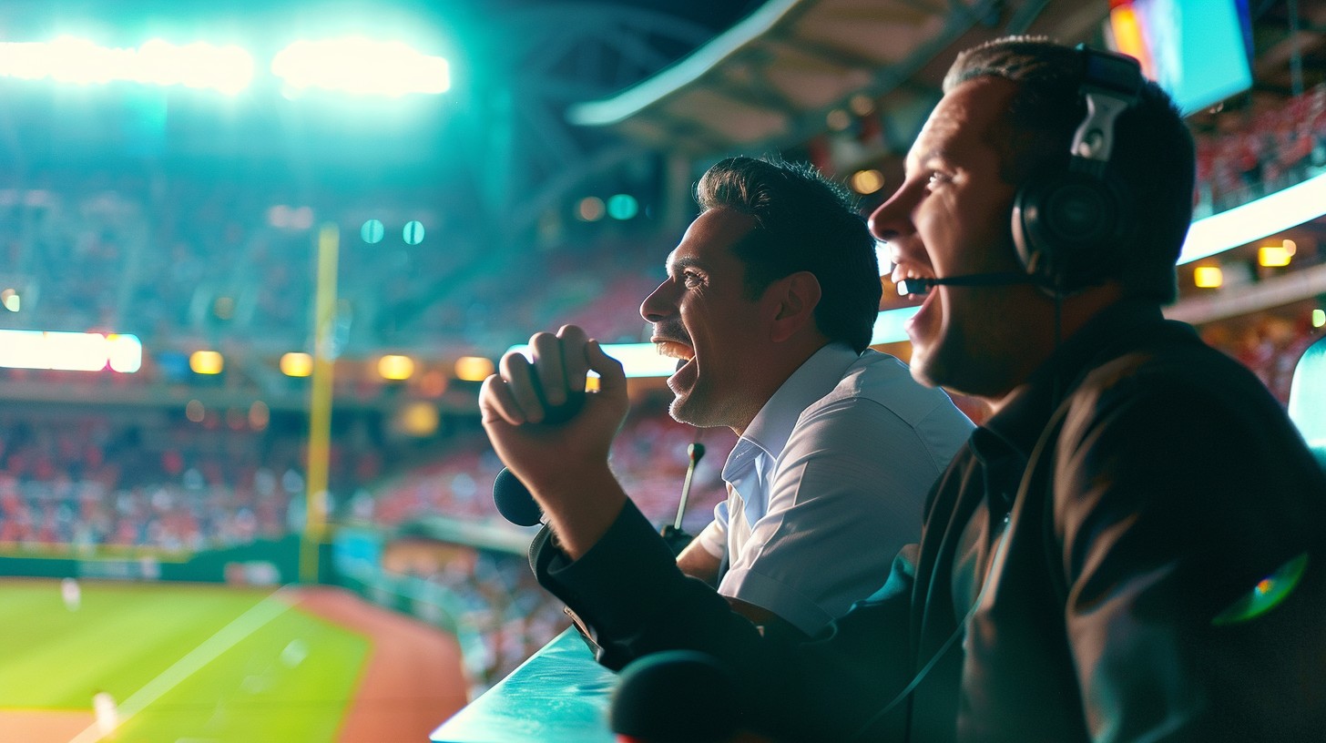 Free Commentators at Game Image - Sports, Baseball, Game | Download at ...