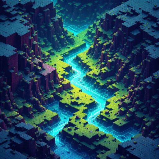 Free Pixel Valley Marketplace Stock Images | StockCake