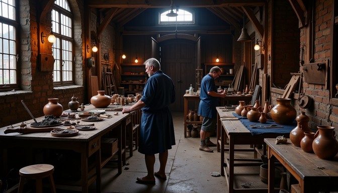 Free Traditional Artisan Workshop Image - Workshop, Artisan, Pottery ...