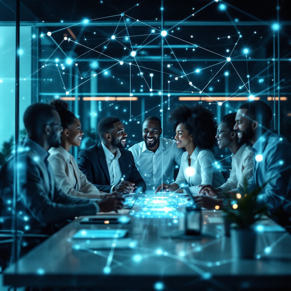 Digital Team System Free Digital Team Connection Image - Technology, Collaboration, Future ...