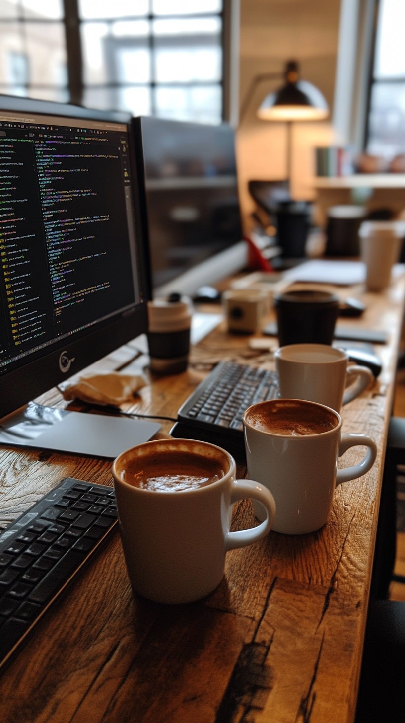 Free Coding Coffee Break Image - Coffee, Coding, Desk | Download at ...