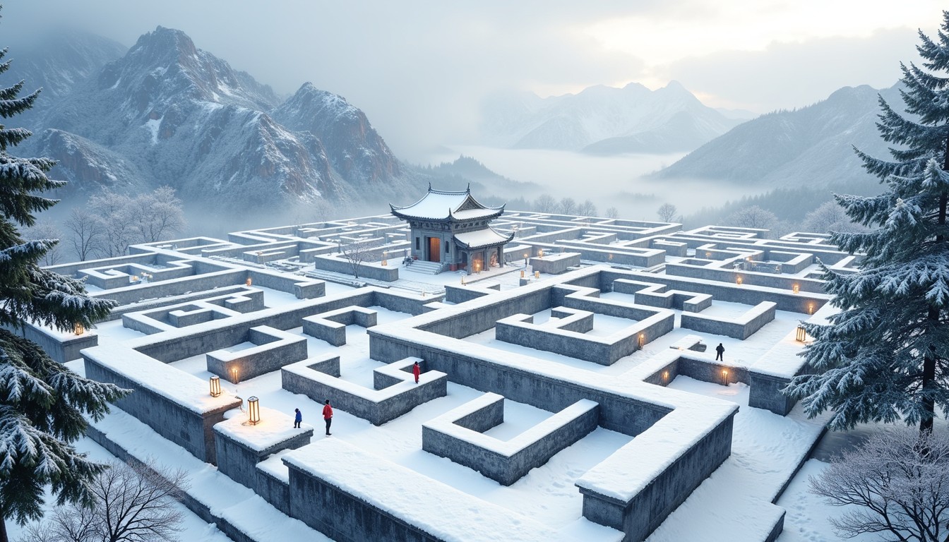 Free Snowy Mountain Labyrinth Image - Maze, Labyrinth, Snow | Download ...