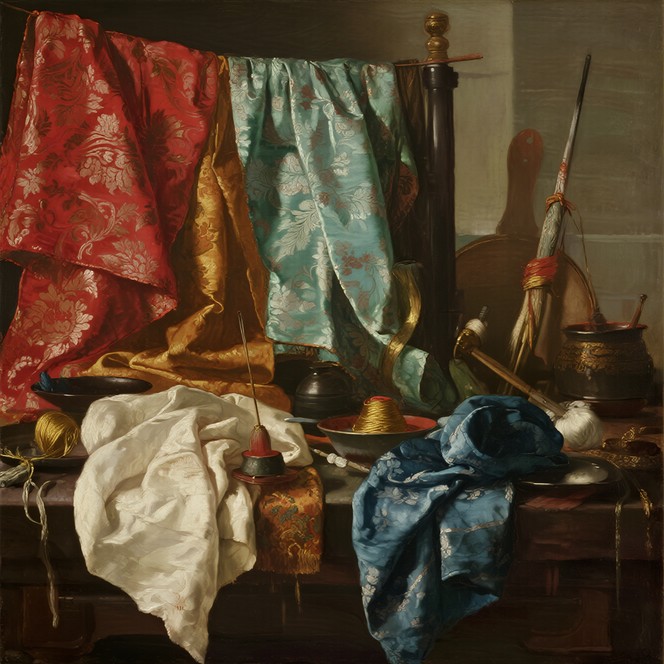 Free Sumptuous Baroque Textiles Image - Silk, Textile, Fabric ...