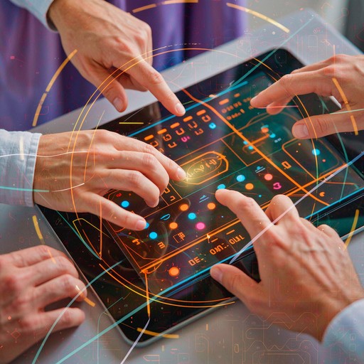 Free Collaborative Tech Connection Image - Technology, Teamwork ...