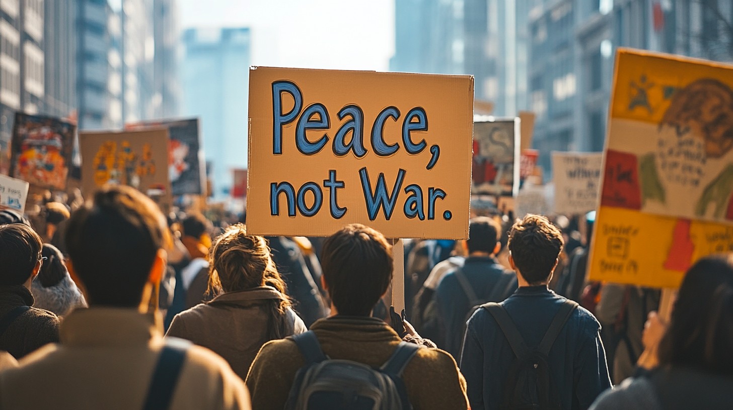 Free Peaceful urban demonstration Image - Peace, War, Demonstration ...