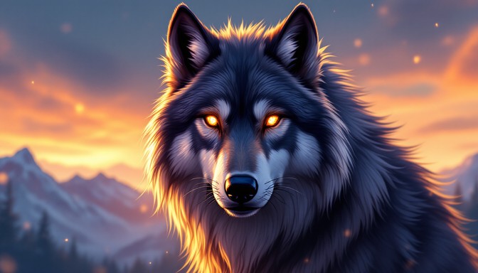 Free Majestic Wolf Portrait Image - Wolf, Anime, Manga | Download at ...