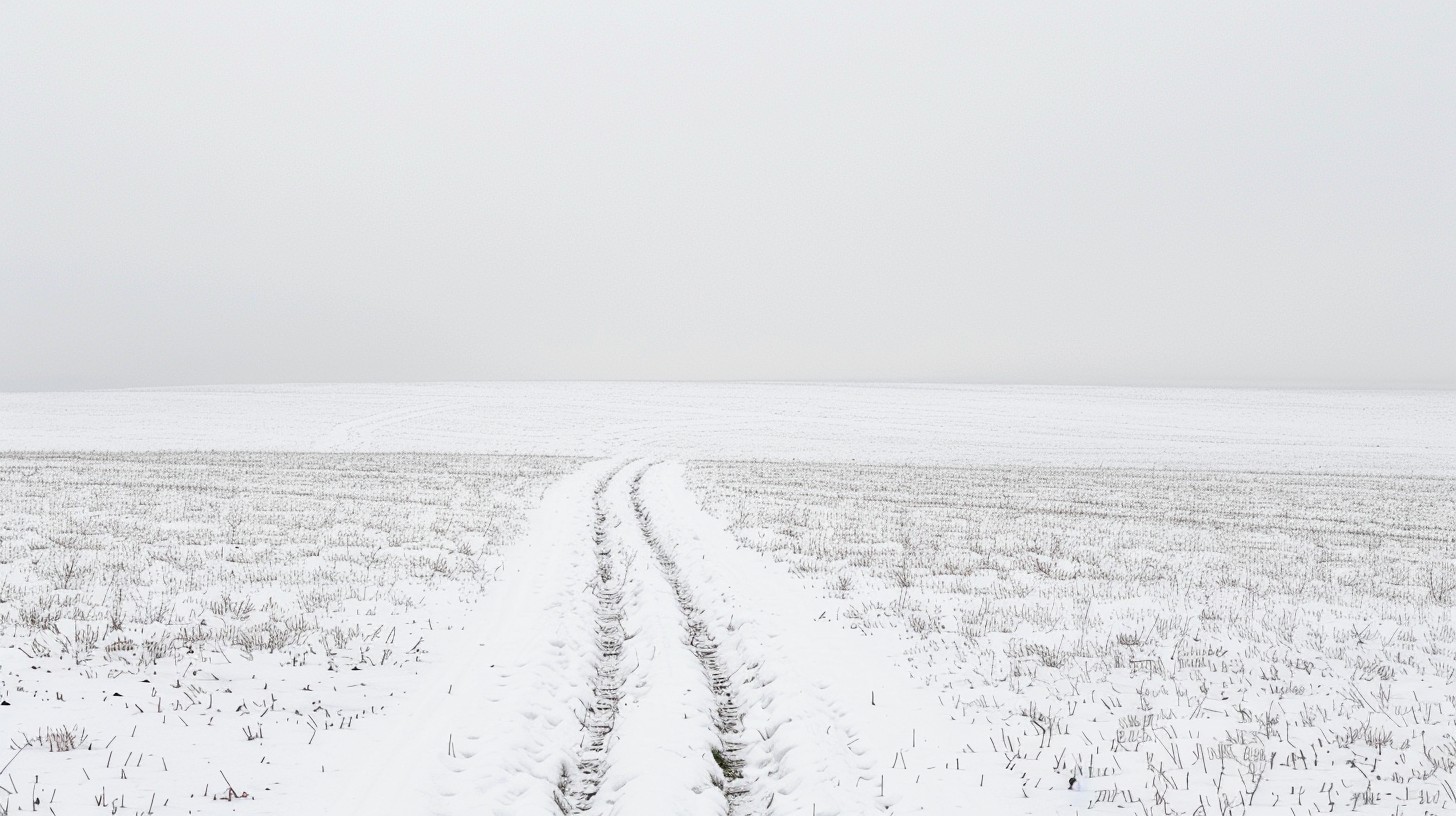 Snow Running Way Free Snowy Pathway Stretch Image - Winter, Snow, Field | Download at ...