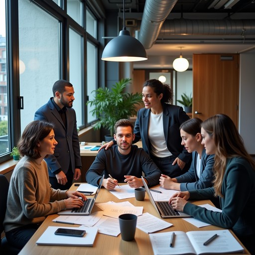 Free Collaborative Office Meeting Image - Collaboration, Office ...