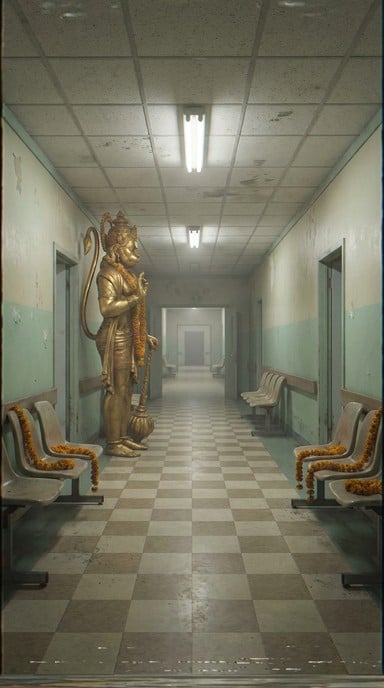 Free Dreamcore Medical Hallway Image - Dreamcore, Liminal, Hospital ...