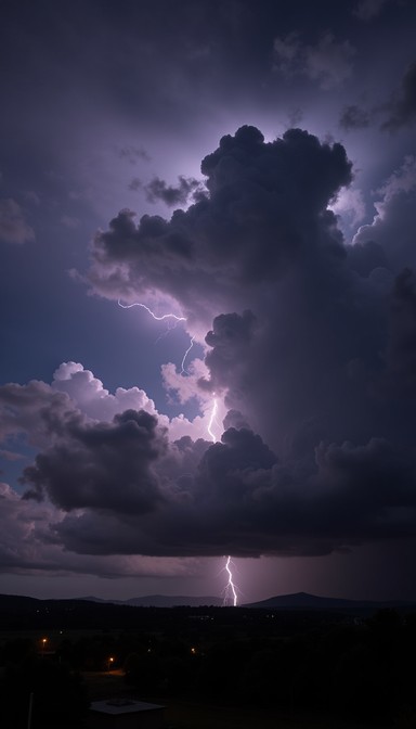 Free Purple Storm Lightning Image - Lightning, Storm, Thunder ...