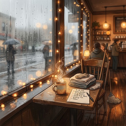 Free Rainy Cafe Comfort Image - Cafe, Coffee, Rain | Download at StockCake