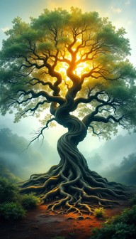 Free Mystical Tree Glows Image - Tree, Mystical, Ancient | Download at ...