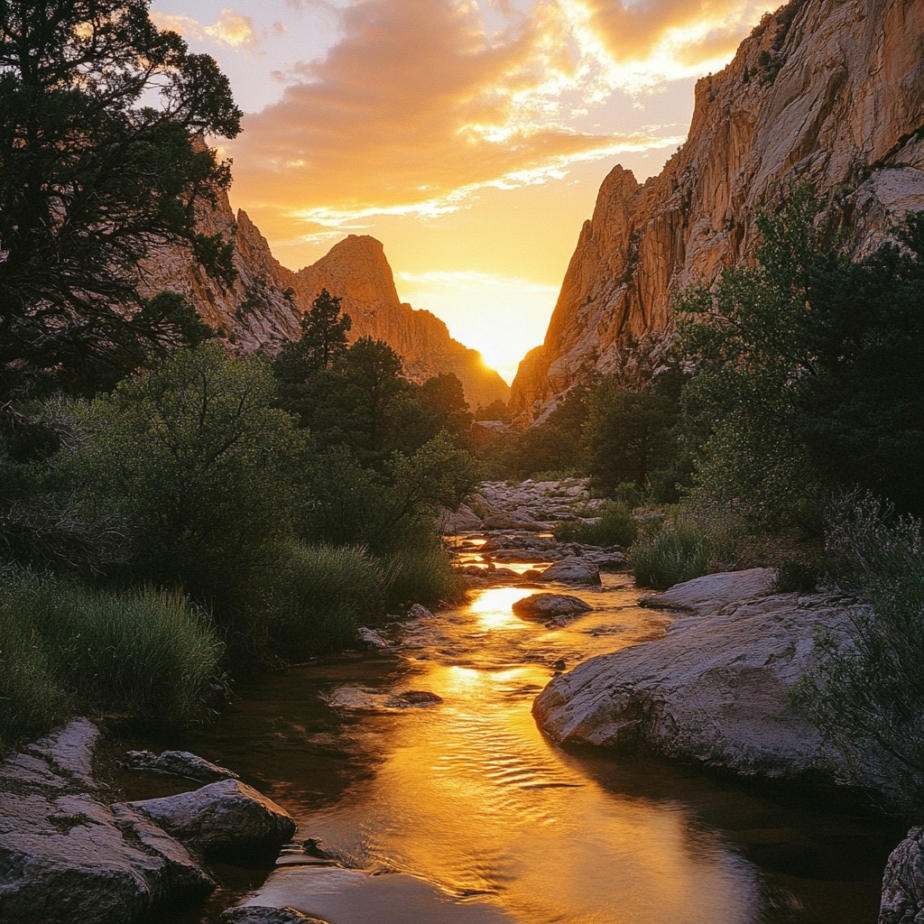 Free Sunset river glow Photo - Sunset, River, Glow | Download at StockCake