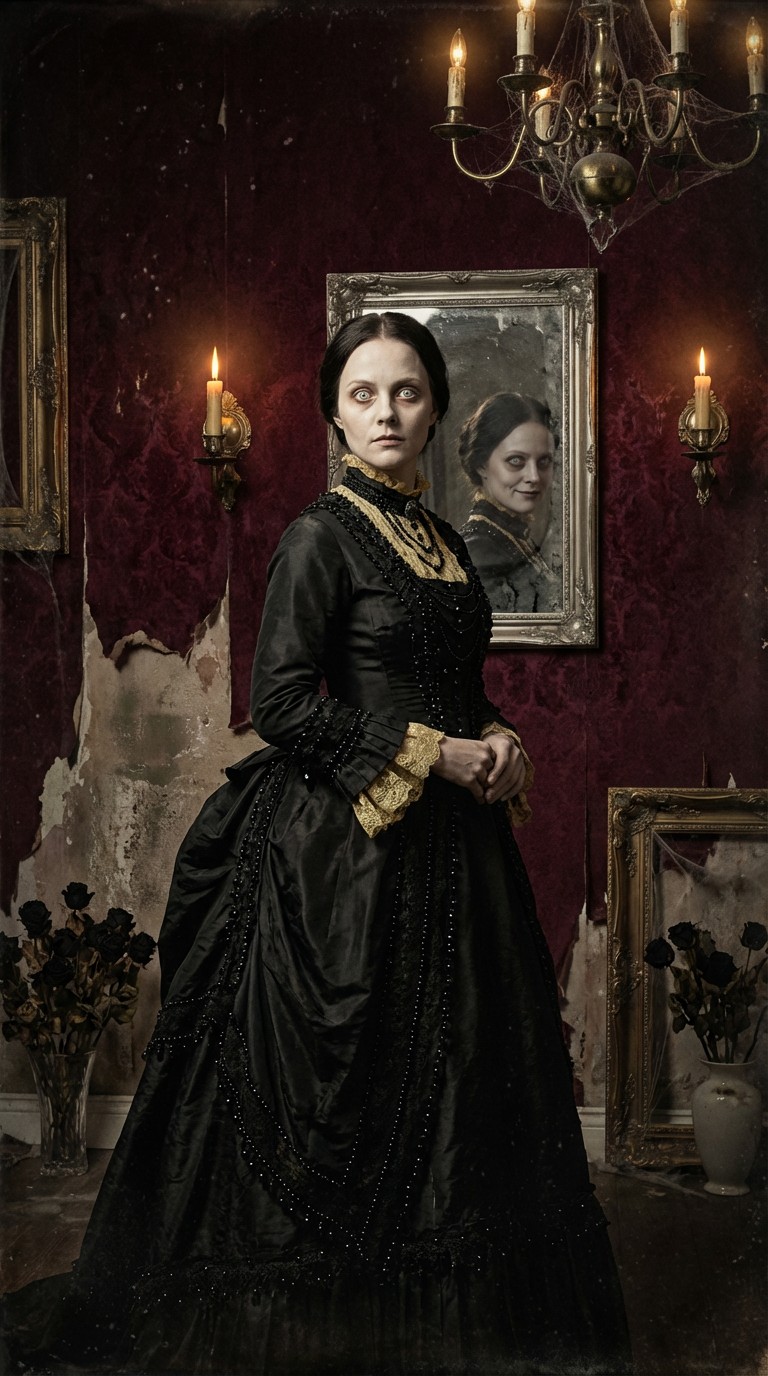 Free Gothic Mourning Portrait Image - Victorian, Gothic, Mourning ...