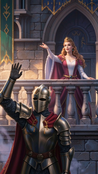 Knight Goodbye Free Medieval Romance Departure Image - Knight, Princess, Medieval ...
