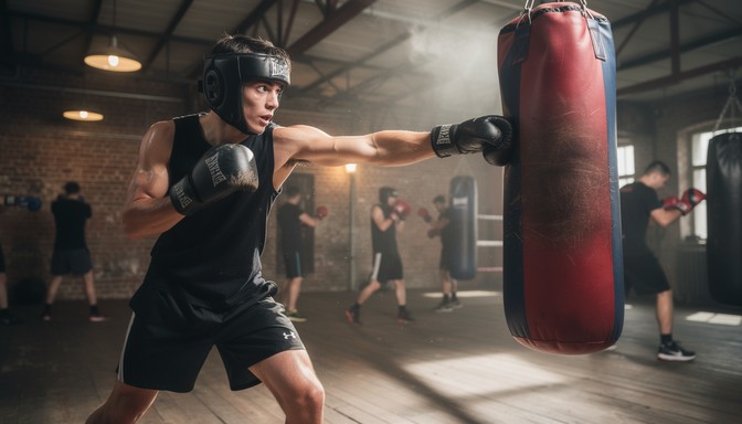Free Boxing Training Intensity Image - Boxing, Fighter, Training ...