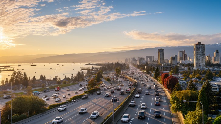 Free Sunset City Traffic Image - Sunset, Cityscape, Urban | Download at ...