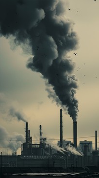 Free Industrial Smoke Contrast Image - Industry, Pollution, Smokestacks ...