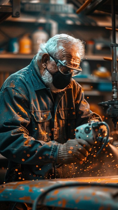 Free Senior Mechanic Working Image - Mechanic, Senior, Workshop ...
