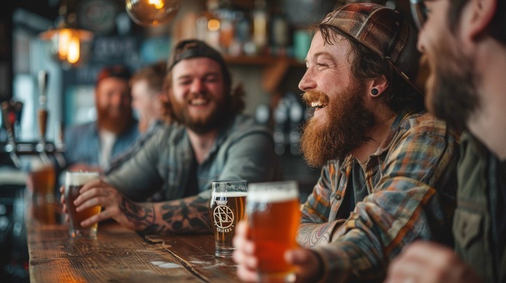 Free Friends Enjoying Beers Image - Friends, Laughter, Beer | Download ...