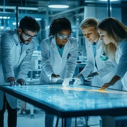 Free Scientists analyzing data Image - Scientists, Technology, Research ...