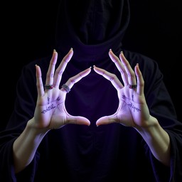 Free Mystical Glowing Hands Image - Mystical, Hands, Purple | Download ...