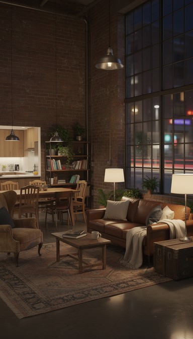 Free Urban Loft Living Image - Loft, Industrial, Apartment | Download ...