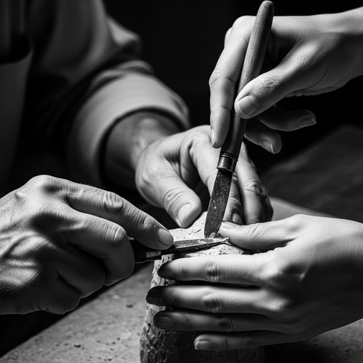 Free Hands Creating Together Photo - Hands, Craftsmanship, Monochrome ...