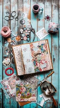 Free Crafting Creative Mess Image - Crafting, Creativity, Scissors ...