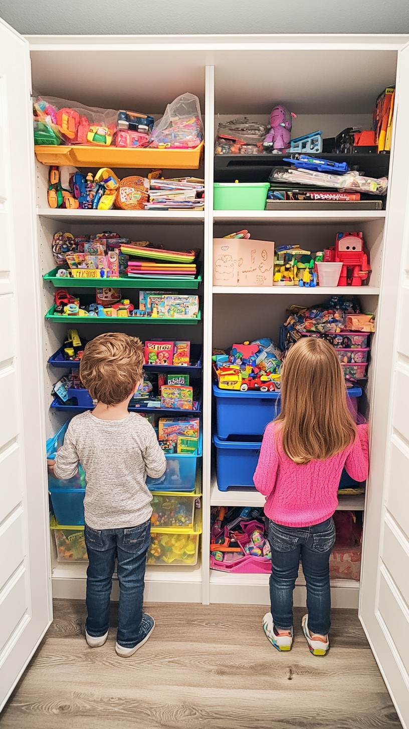 Free Kids choosing toys Image - Children, Toys, Closet | Download at ...