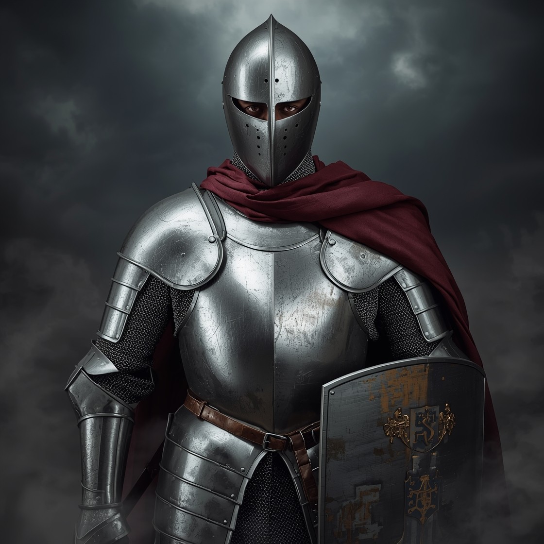Free Noble Knight Portrait Image - Knight, Warrior, Armor | Download at ...