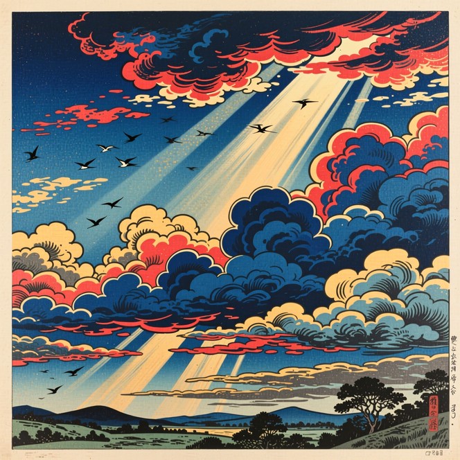 Free Divine Radiant Sky Image | Download at StockCake