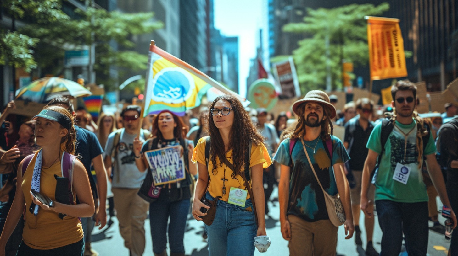 Free Peaceful Urban March Image - Activism, Demonstration, City ...